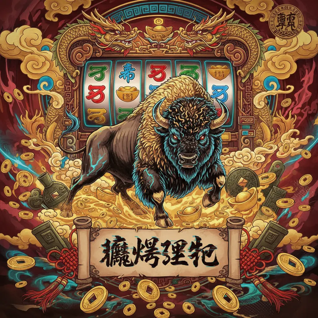 吃角子老虎機 - 瘋狂野牛