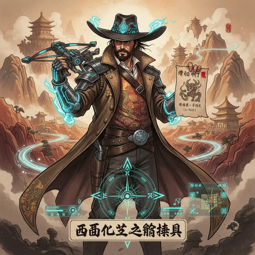 遊戲主題 - 西部牛仔之賞金獵人