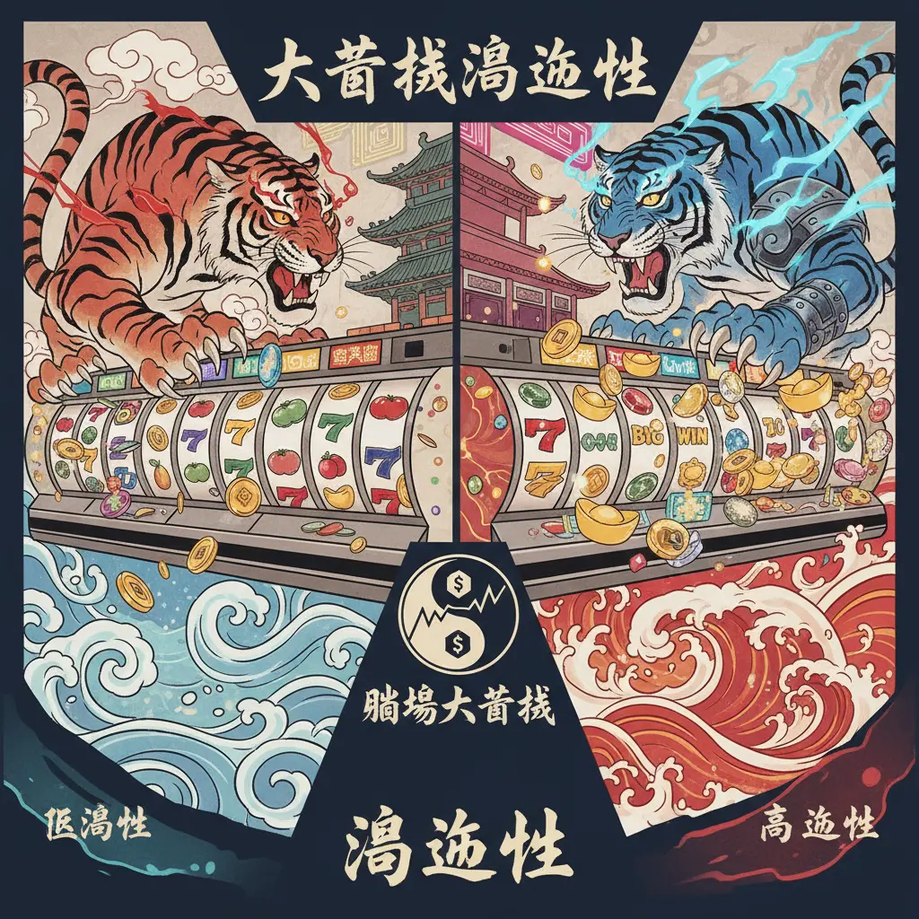 賭場老虎機 - 老虎機波動性