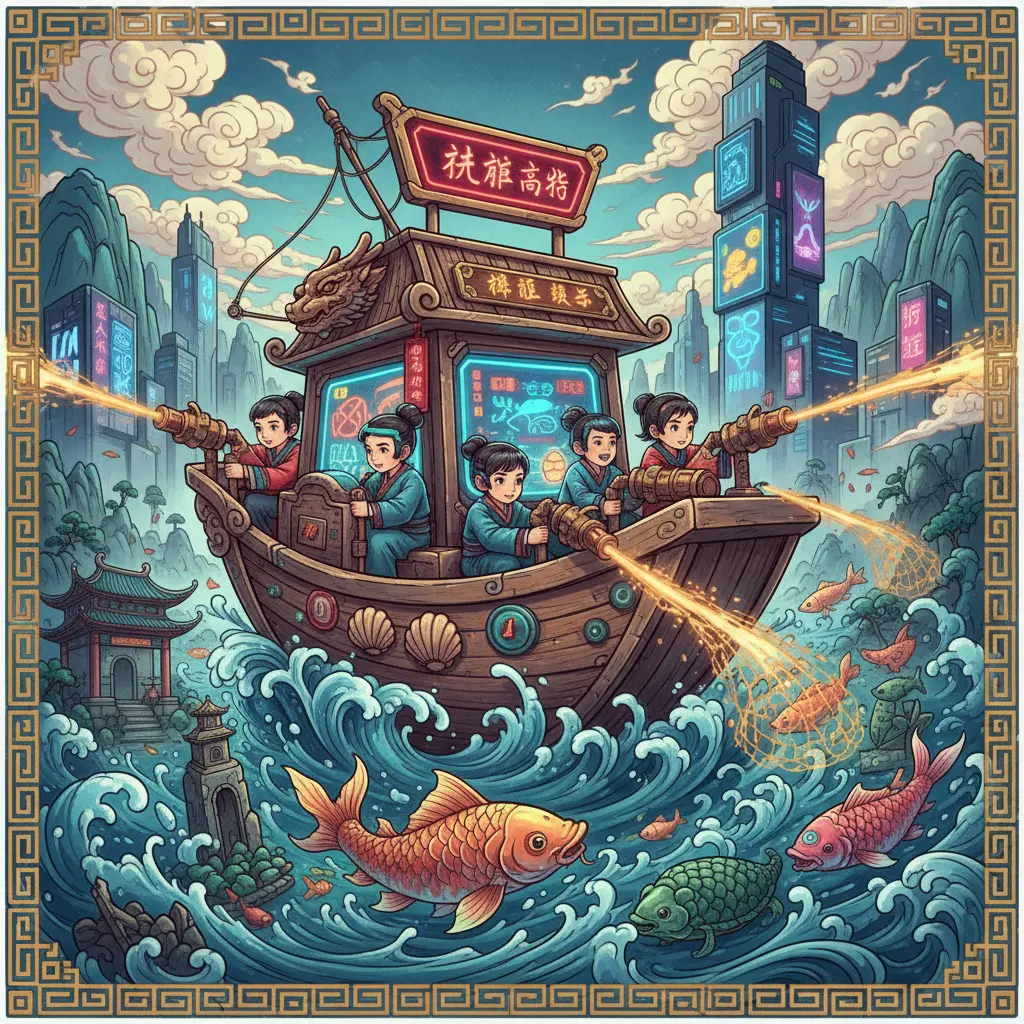 捕魚機 - 街機遊戲