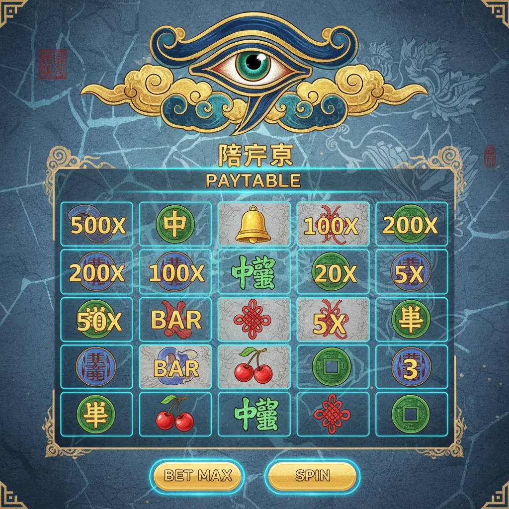 老虎機賠率表 - 荷魯斯之眼